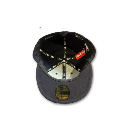 Supreme x New Era Leather Visor Fitted