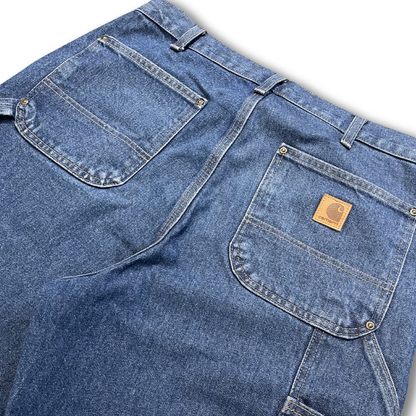 Carhartt double knee denim work jean (34")