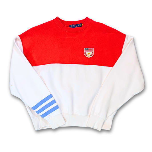 POLO RALPH LAUREN CREST CREWNECK (XS)