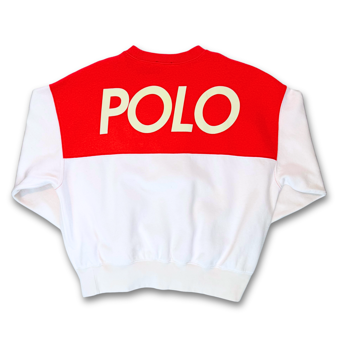 POLO RALPH LAUREN CREST CREWNECK (XS)