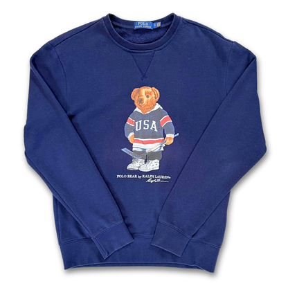 POLO RALPH LAUREN BEAR 'HOCKEY' CREWNECK (S)
