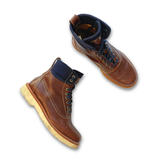 TIMBERLAND ‘ABINGTON’  LEATHER BOOTS (US 10)
