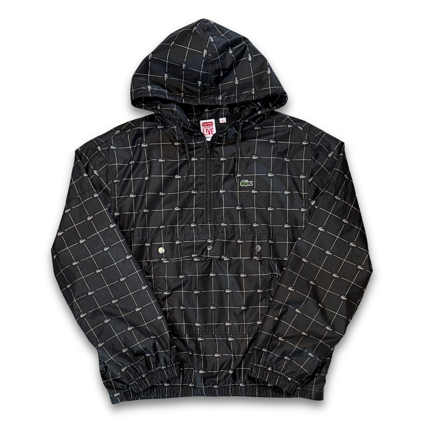 Supreme x Lacoste Reflective Grid Anorak (L)