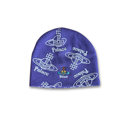 Palace x Vivienne Westwood 'Purple' Jersey Beanie