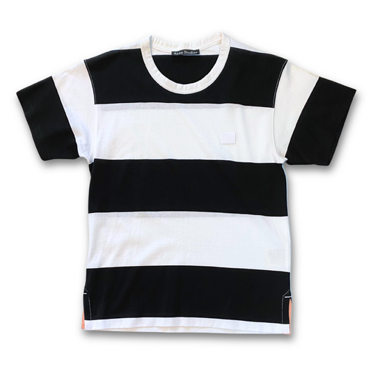 ACNE STUDIOS STRIPE TEE (XXS)