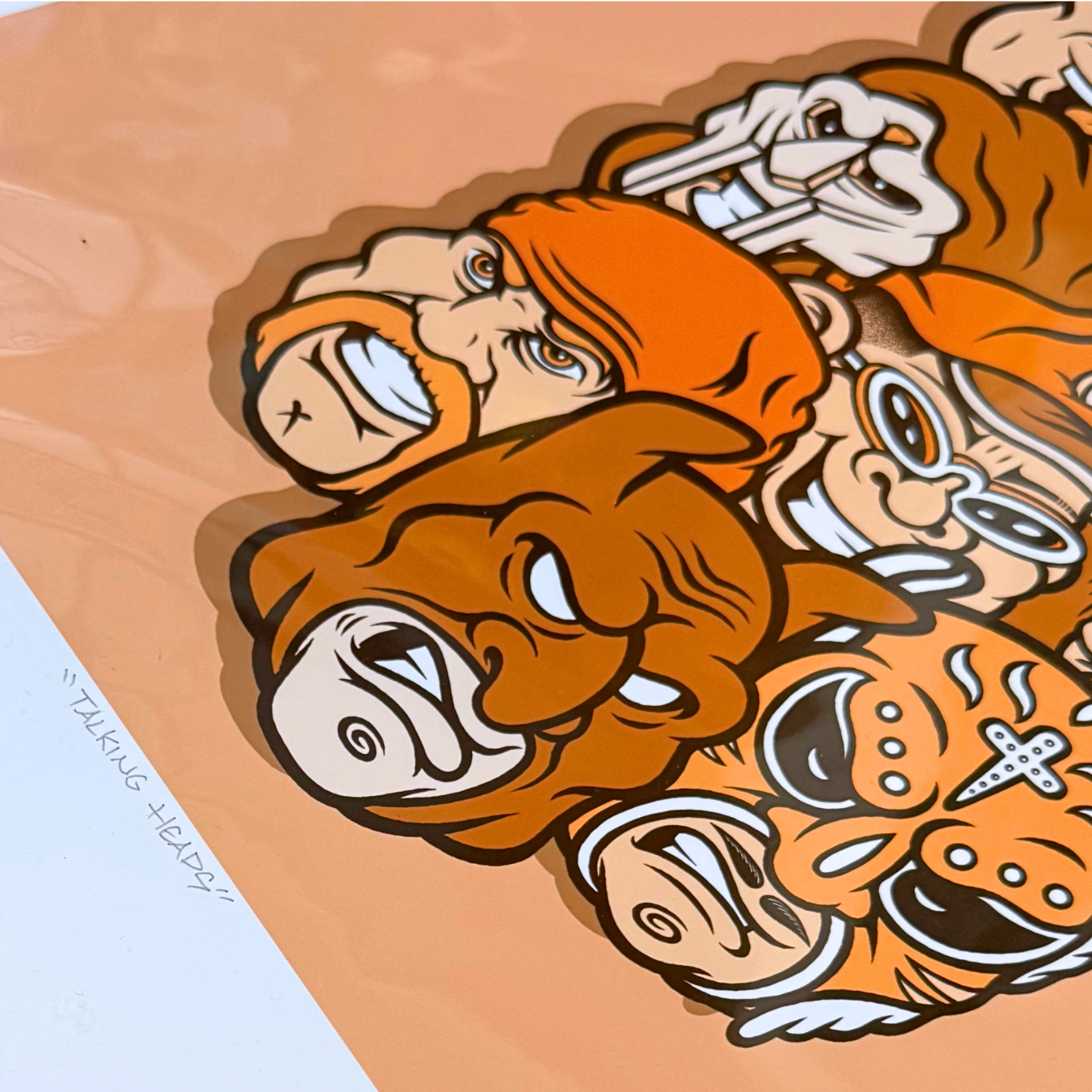 "TALKING HEADS" FINN GERRY WILSON (A2)