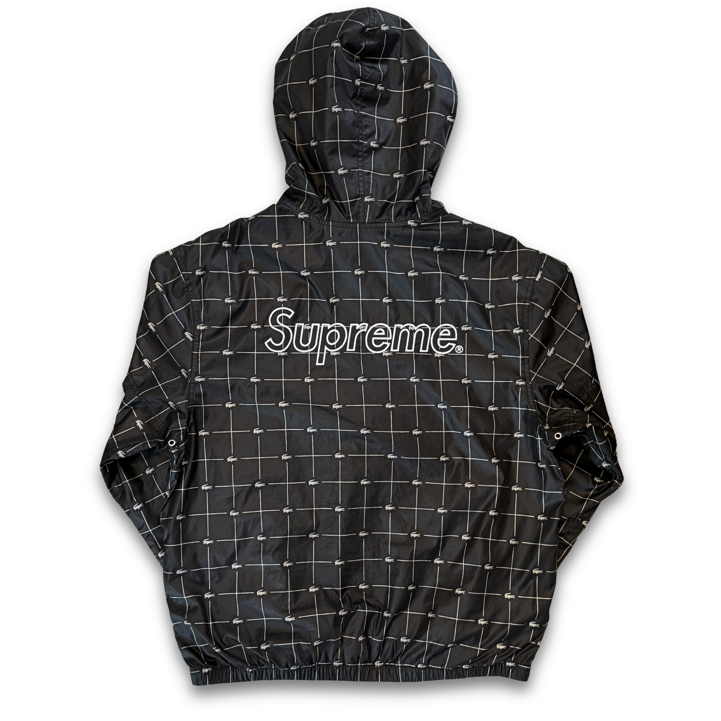 Supreme x Lacoste Reflective Grid Anorak (L)