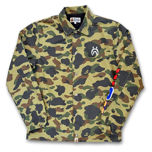 BAPE 1st Camo WGM Coach Jacket (M)