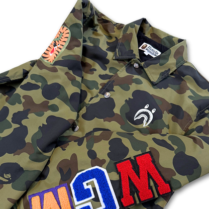 BAPE 1st Camo WGM Coach Jacket (M)