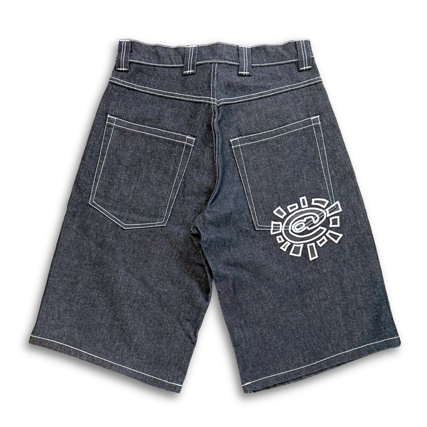 ALWAYS DO WHAT YOU SHOULD DO @SUN DENIM SHORTS (31")