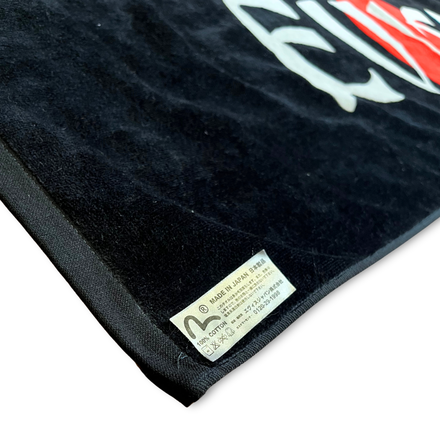 EVISU Towel with Japanese Sun Flag