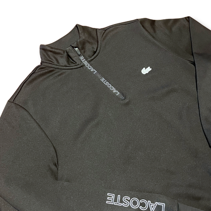 Lacoste half-zip sweatshirt (M)