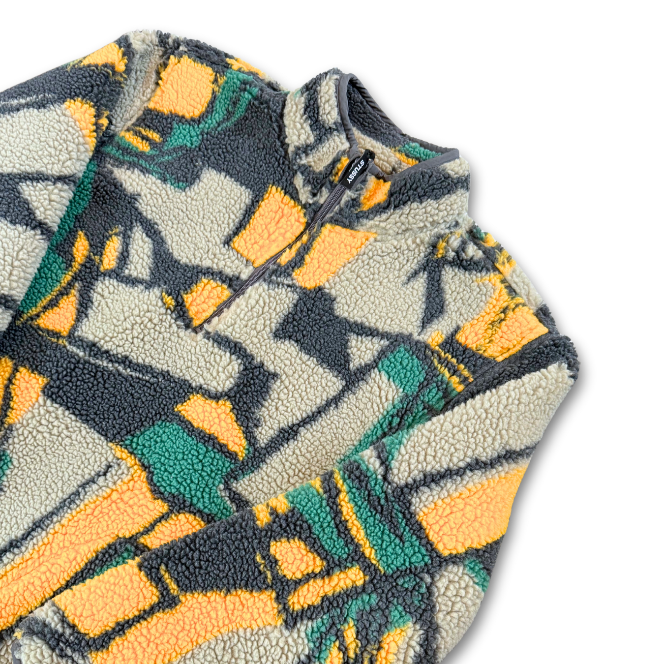 Stussy Block Sherpa Pullover (M)