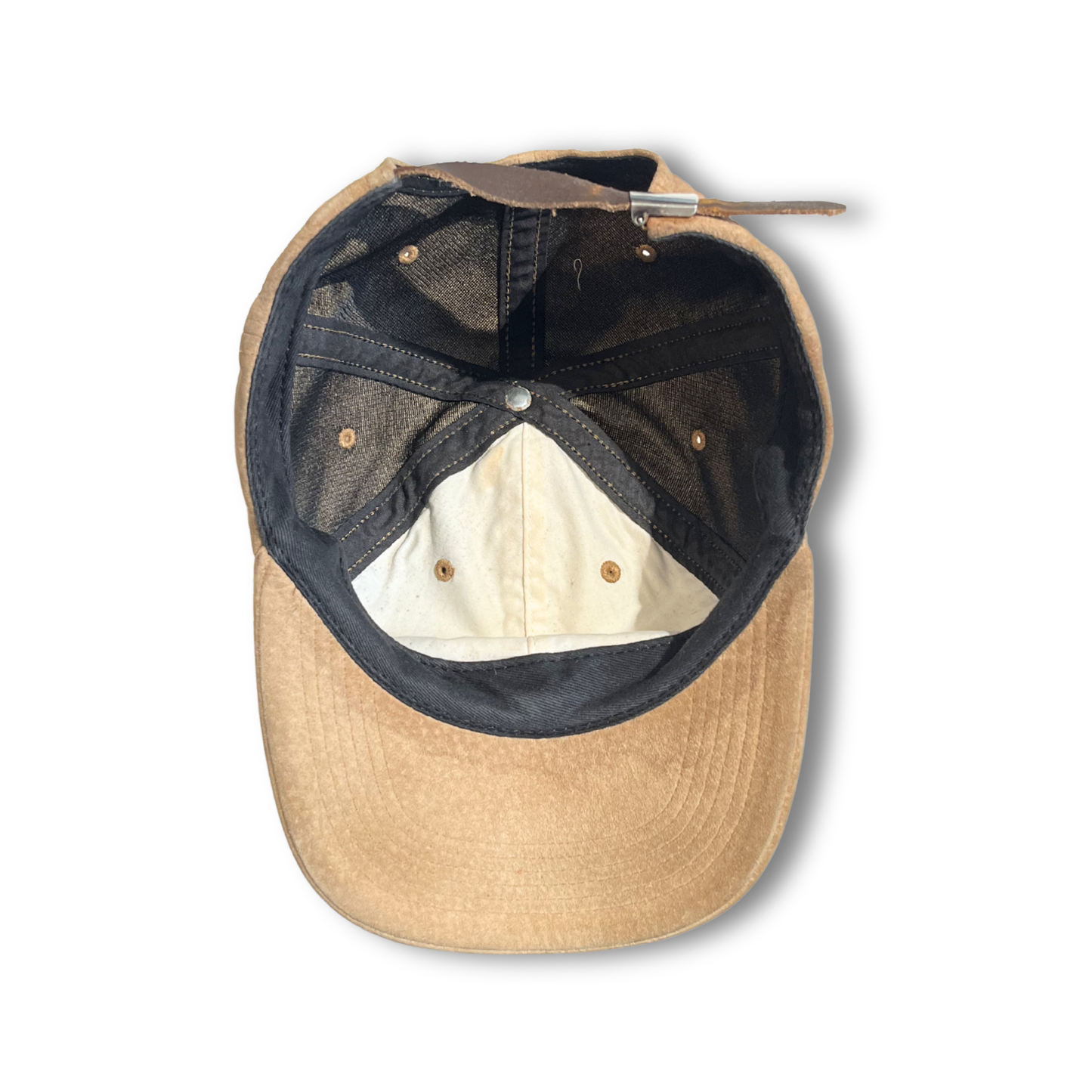 Supreme Suede Classic Logo 6-Panel cap