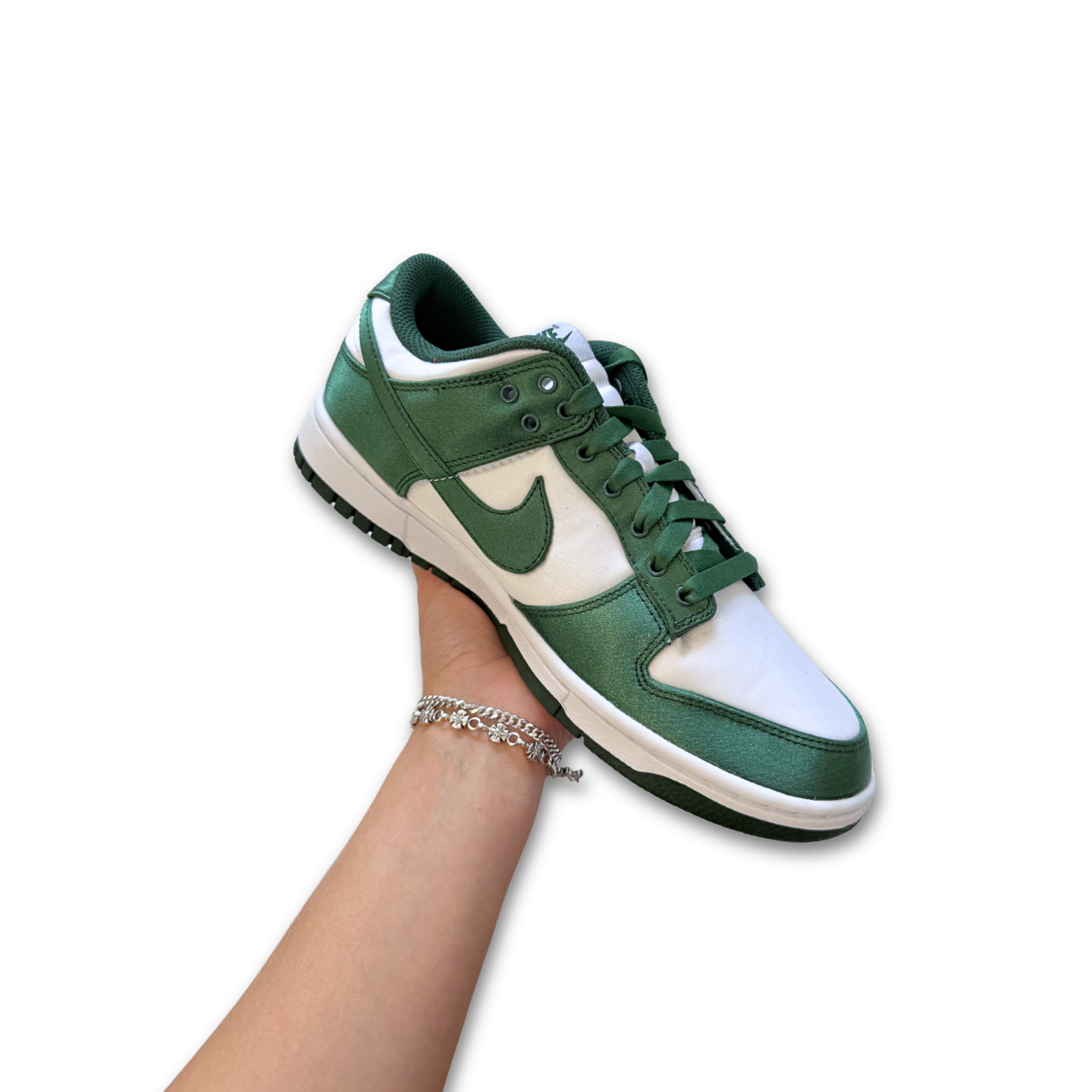 Nike Dunk Low "Satin Green" (US 7.5)