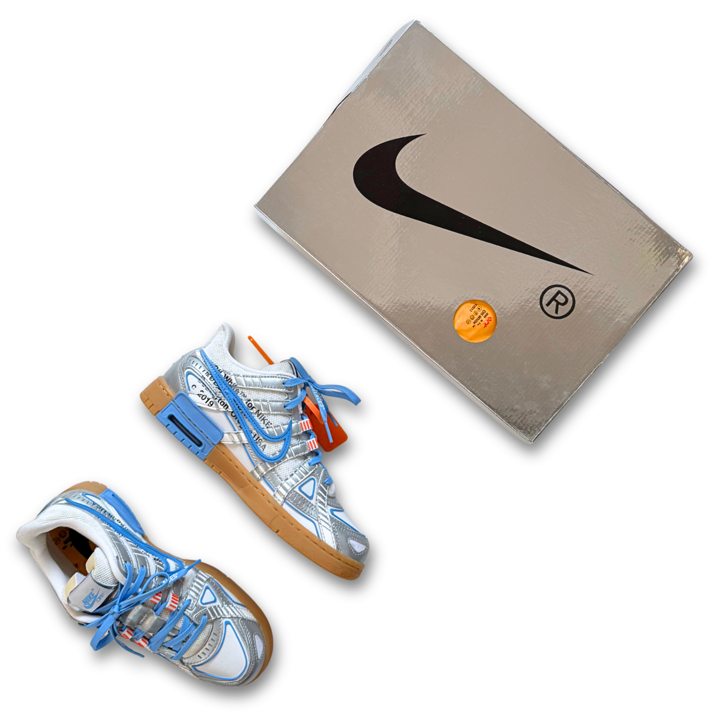 Nike Air X Off-White UNC 'Rubber Dunk' (US 8.5)