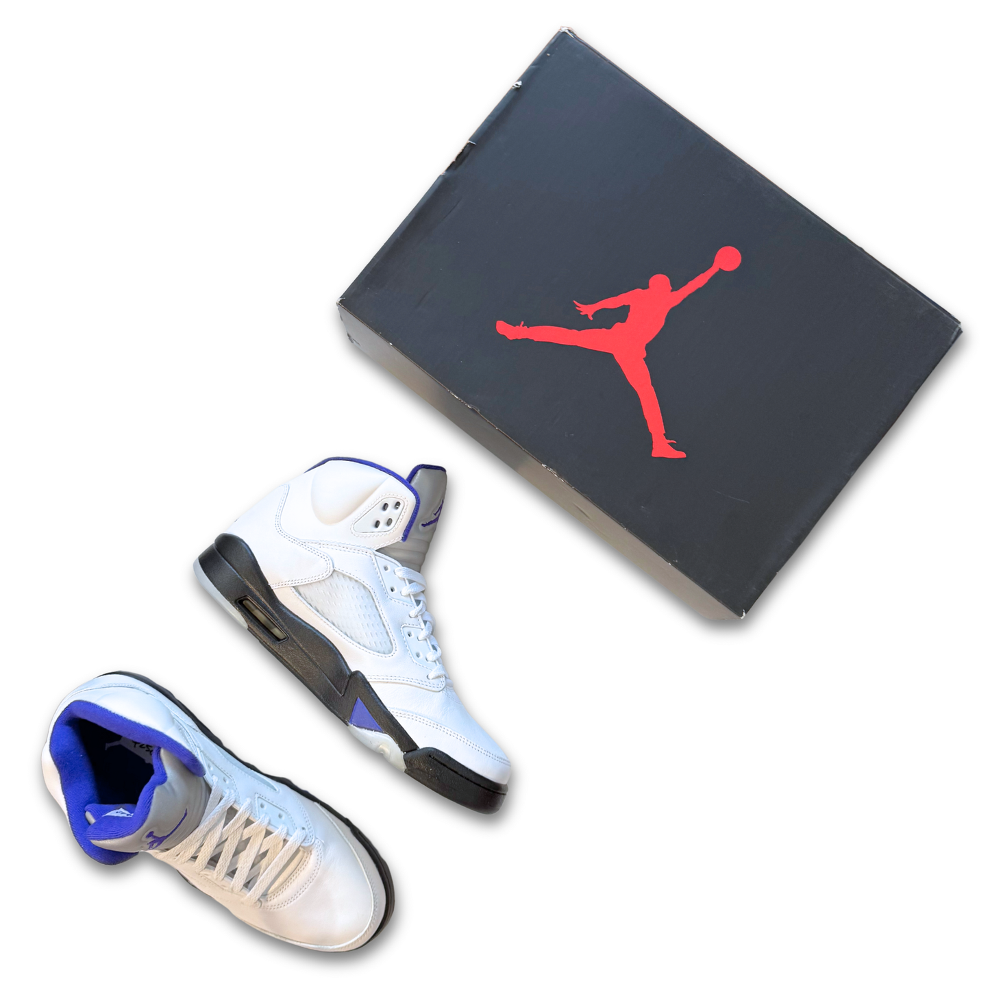 JORDAN 5 RETRO 'DARK CONCORD' (US 9.5)