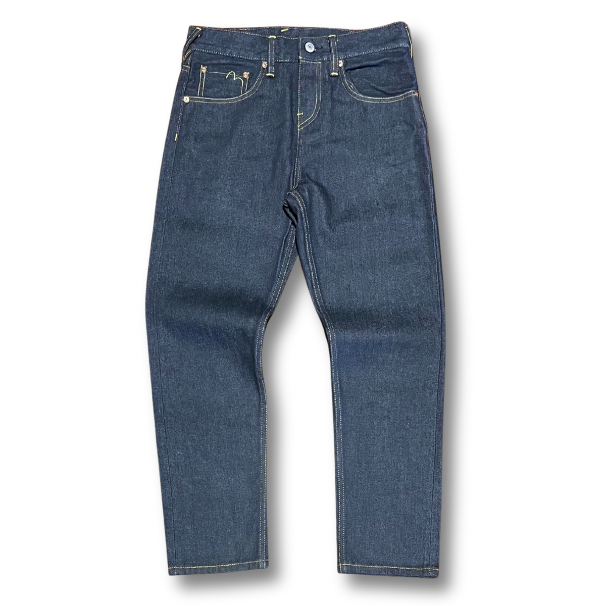 Evisu No. 3 Multicolor Polka Dot Daicock Selvedge Jeans (25")
