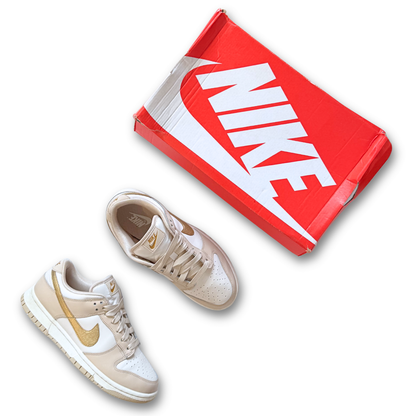 Nike Dunk Low "Phantom Metallic Gold" (US 6.5)