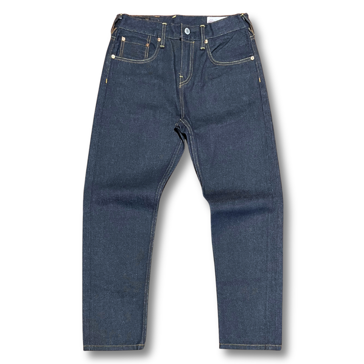 Evisu Japan Lot 2008 No. 3 White Daicock Selvedge Denim Jeans (25")