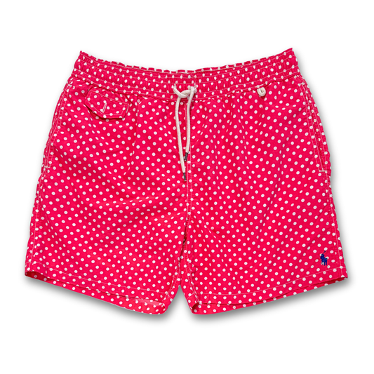 POLO RALPH LAUREN POLKA TRUNKS (34")