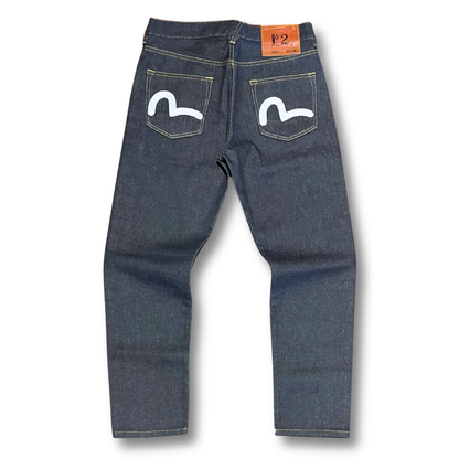 Evisu Japan Lot 2000 No. 2 White Seagull Selvedge Jeans (27")