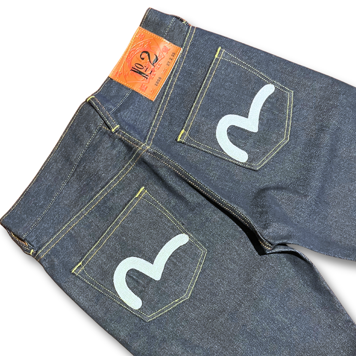 Evisu Japan Lot 2000 No. 2 White Seagull Selvedge Jeans (27")