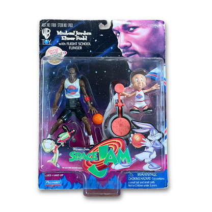 1996 Space Jam 'Michael Jordan & Elmer Fudd' Figurines