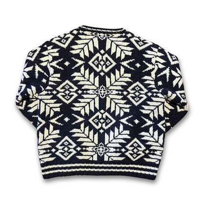 Polo Sport Ralph Lauren hand-knit Nordic wool sweater (XL)