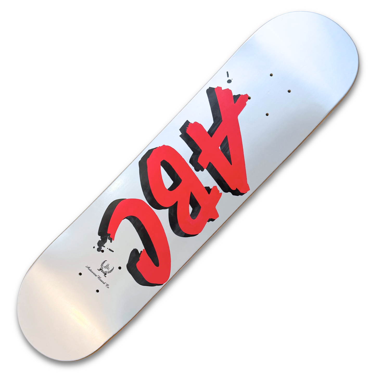 ABC METALLIC SKATEBOARD DECK