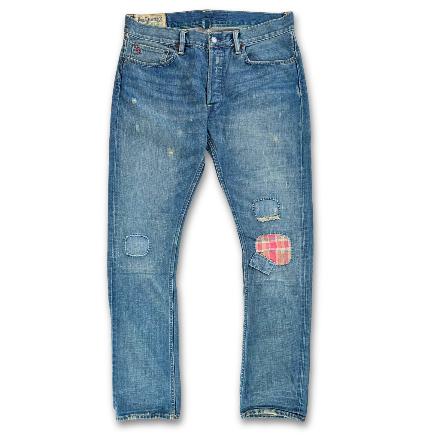 POLO RALPH LAUREN 018 PATCH JEANS (36X33)