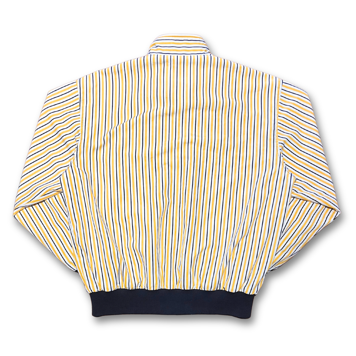 Vintage Lacoste Candy Stripe Zip-Up Bomber (M)