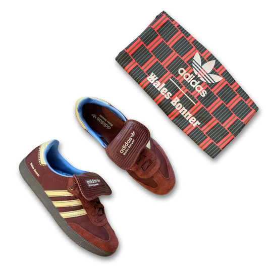 WALES BONNER X ADIDAS SUEDE SNEAKERS (US 13)