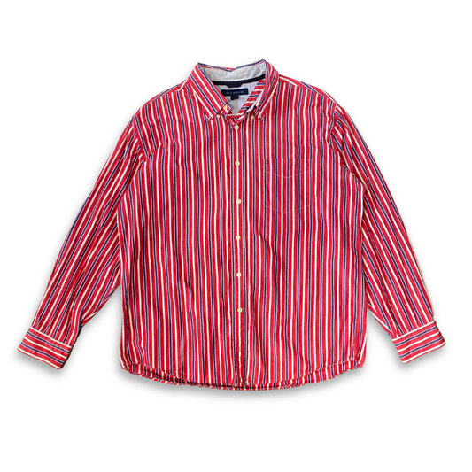 TOMMY HILFIGER BUTTON-UP SHIRT (XL)