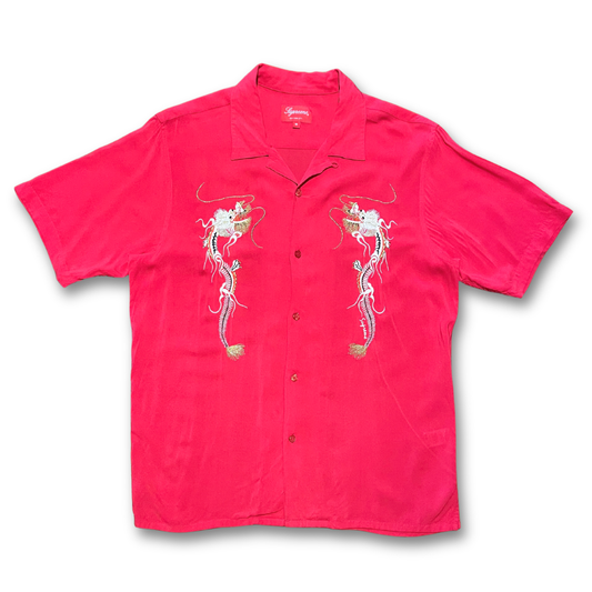 Supreme Dragon Rayon Shirt F/W 2018 (M)