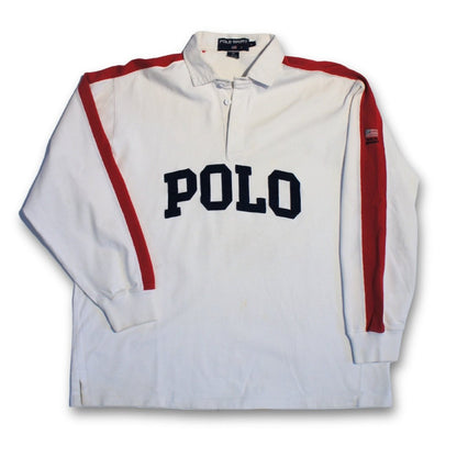 VINTAGE POLO SPORT BY RALPH LAUREN RUGBY POLO (L)