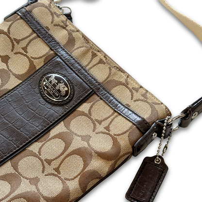 Coach Signature Sutton Swingpack Crossbody Bag