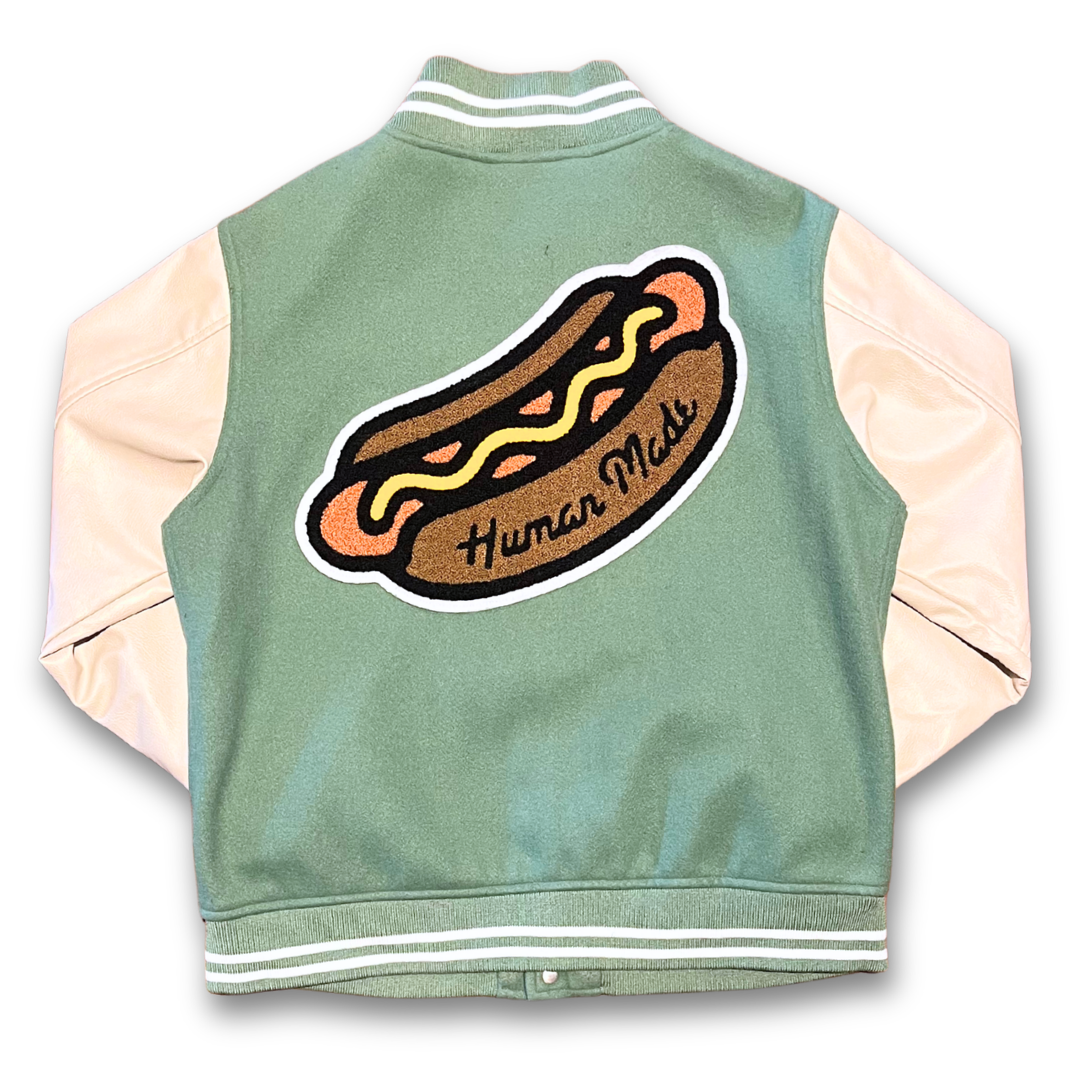 Human Made Wool Graphic Pint Varsity Jacket (M)