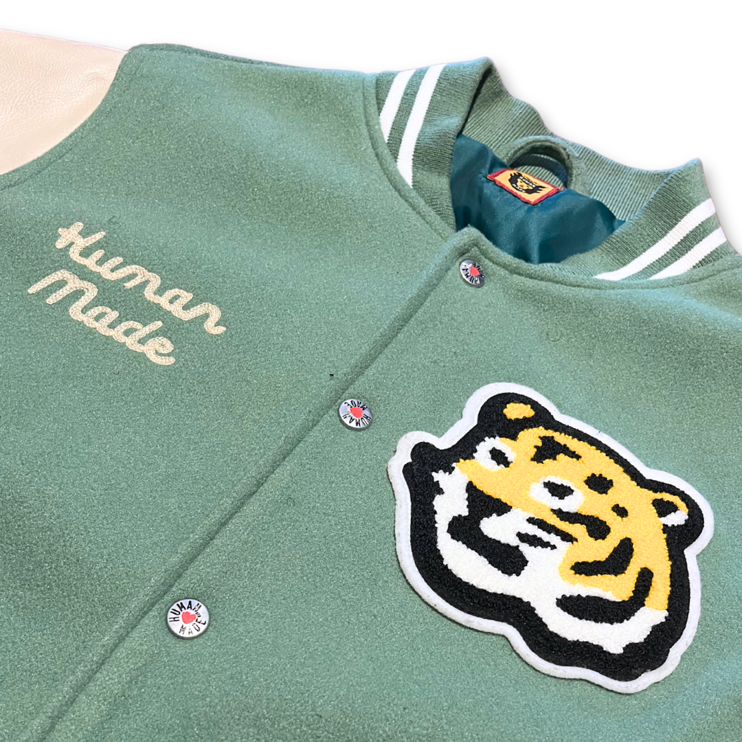 Human Made Wool Graphic Pint Varsity Jacket (M)