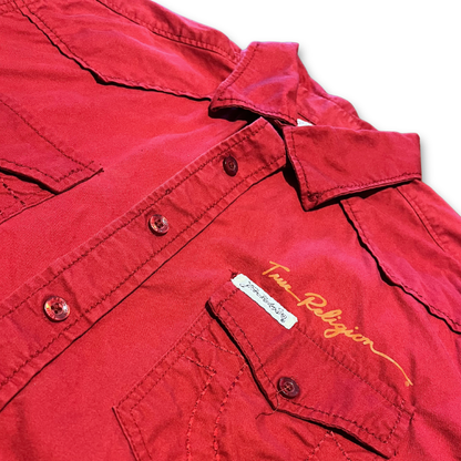 True Religion s/s Western Button-up Shirt (XL)