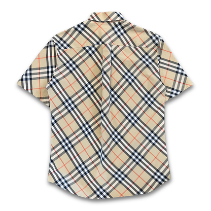 Burberry check s/s shirt (M)