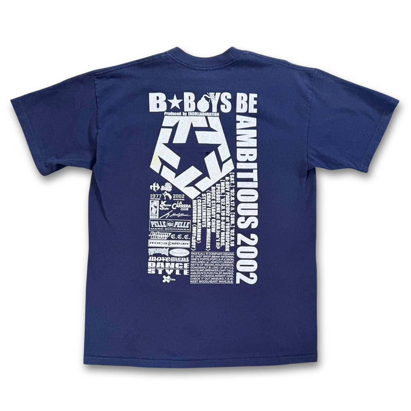 TRIBAL B-BOYS BE AMBITIOUS 2002 TEE
