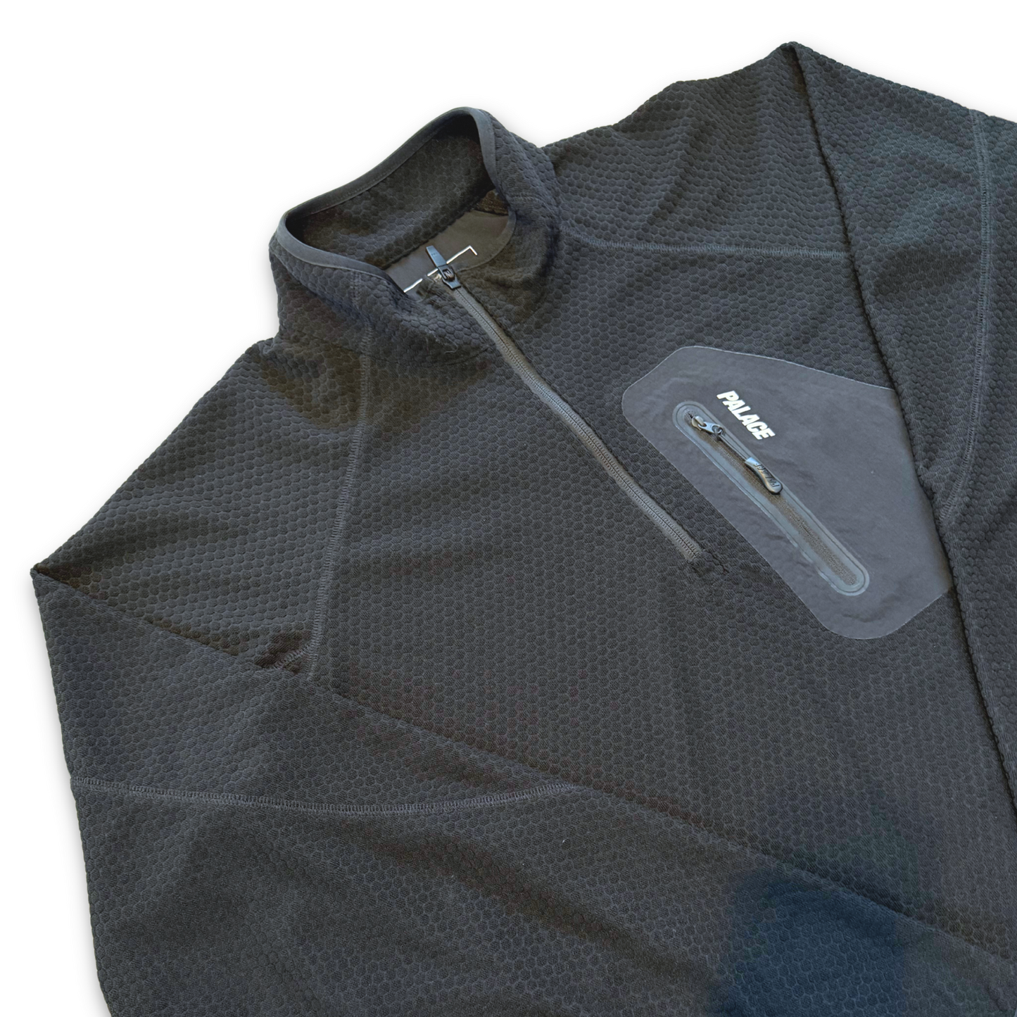 PALACE 'RUN IT' 1/2 ZIP THERMAL TRACK JACKET (XL)