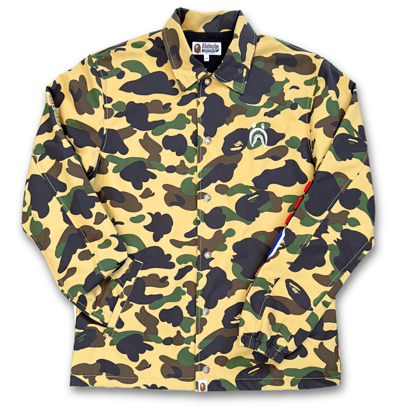 BAPE 1st Camo WGM Coach Jacket (M)