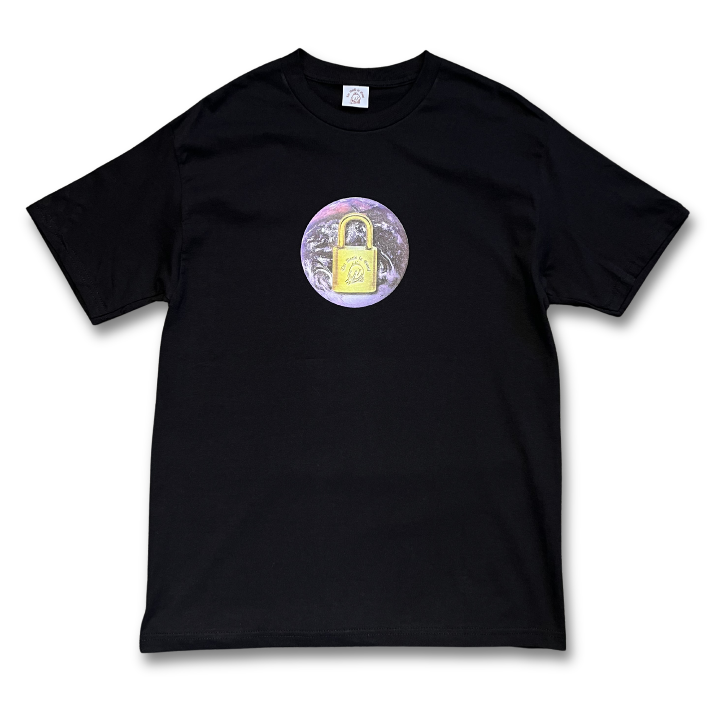 OMNI 'WORLD ON LOCK' TEE - BLACK