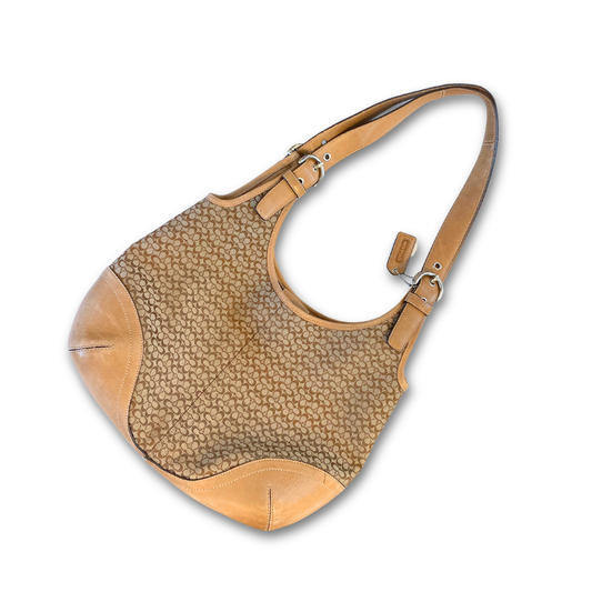 COACH BUCKET HOBO BAG