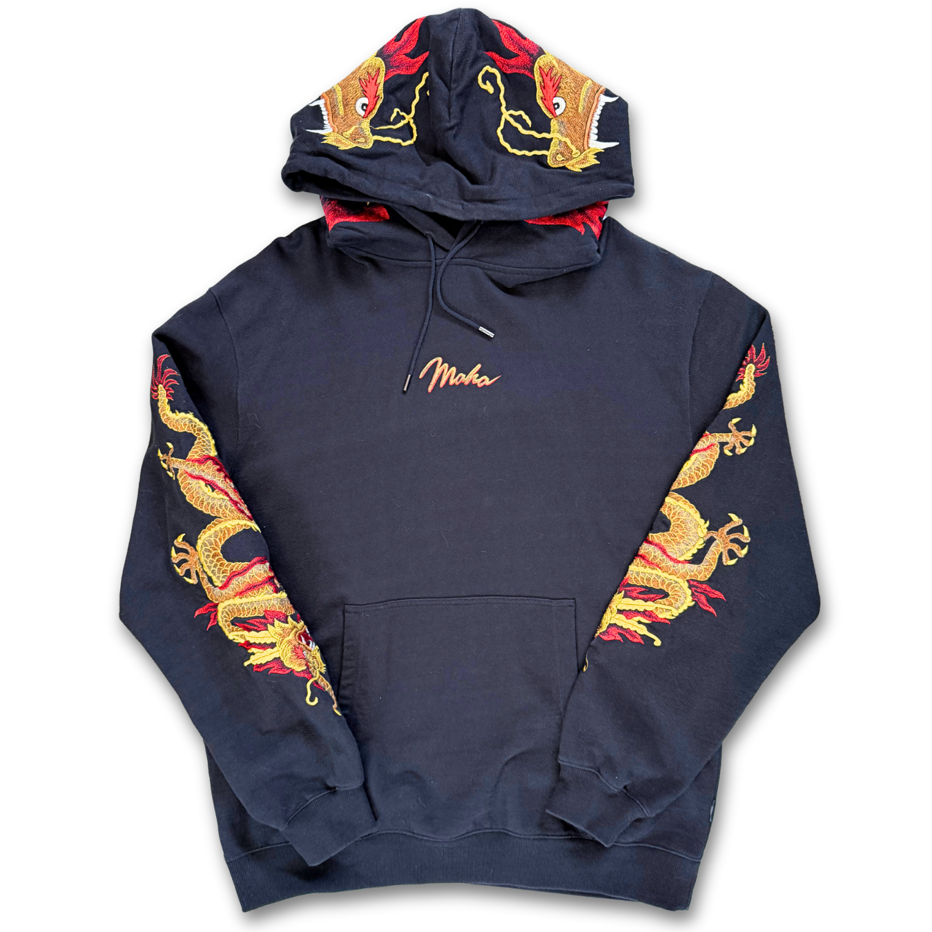 Maharishi Golden Sun Dragon Hoodie (XL)