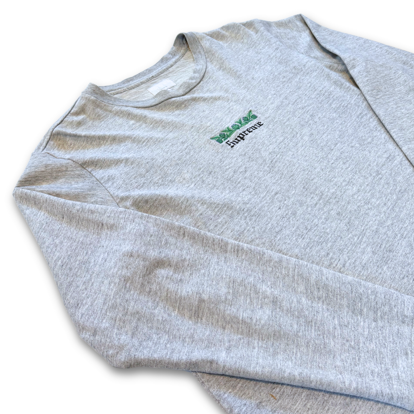 SUPREME 'THISTLE' LONGSLEEVE TEE (L)
