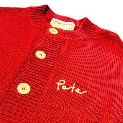 Porter James Sports Organic Cotton Knit Cardigan (S)