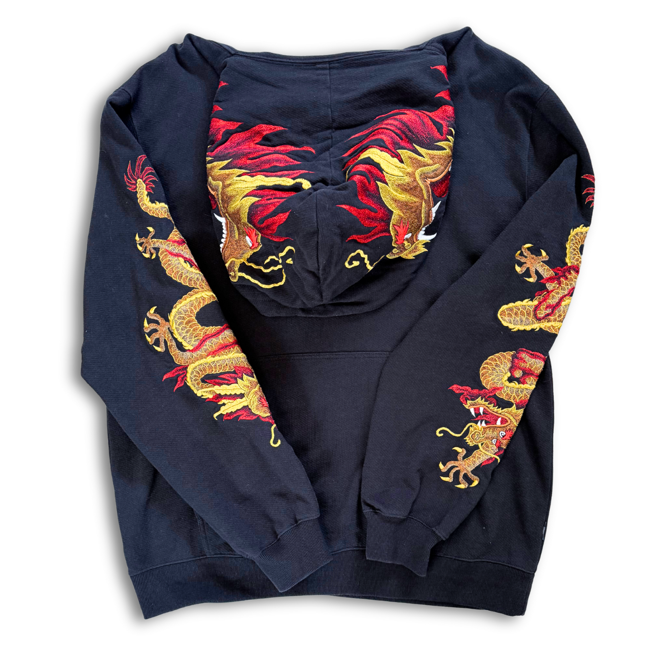 Maharishi Golden Sun Dragon Hoodie (XL)